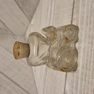 Vintage AVON Courting Carriage Glass Bottle Empty Perfume Bottle